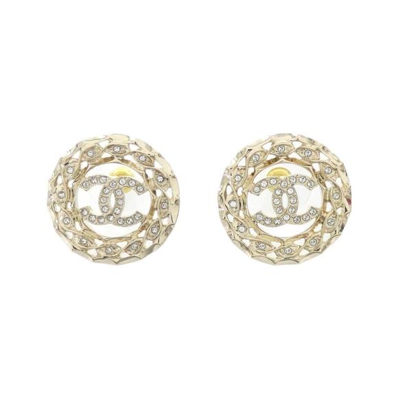 CHANEL Gold Earrings - Picture 1 of 4
